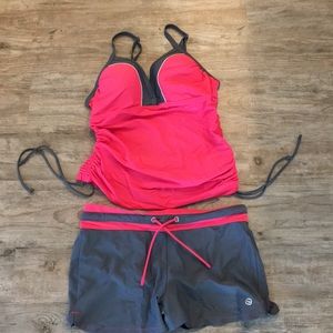 Two piece bathing suit